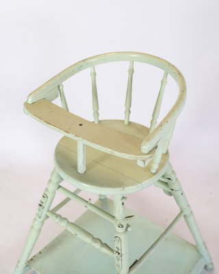 Children's Chair in Light Blue Color, 1920s-UY-1724405