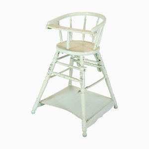 Children's Chair in Light Blue Color, 1920s-UY-1724405