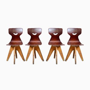 Children's Chairs by Adam Stegner for Pagholz Flötotto, Set of 2-AIU-906483