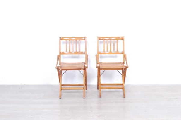 Children's Folding Chairs from Fratelli Reguitti, Set of 2-XSG-998211