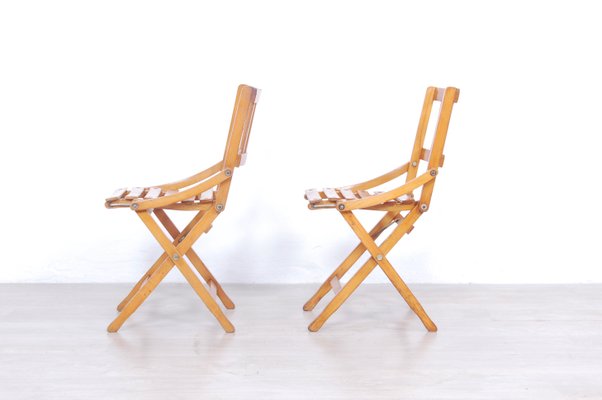 Children's Folding Chairs from Fratelli Reguitti, Set of 2-XSG-998211