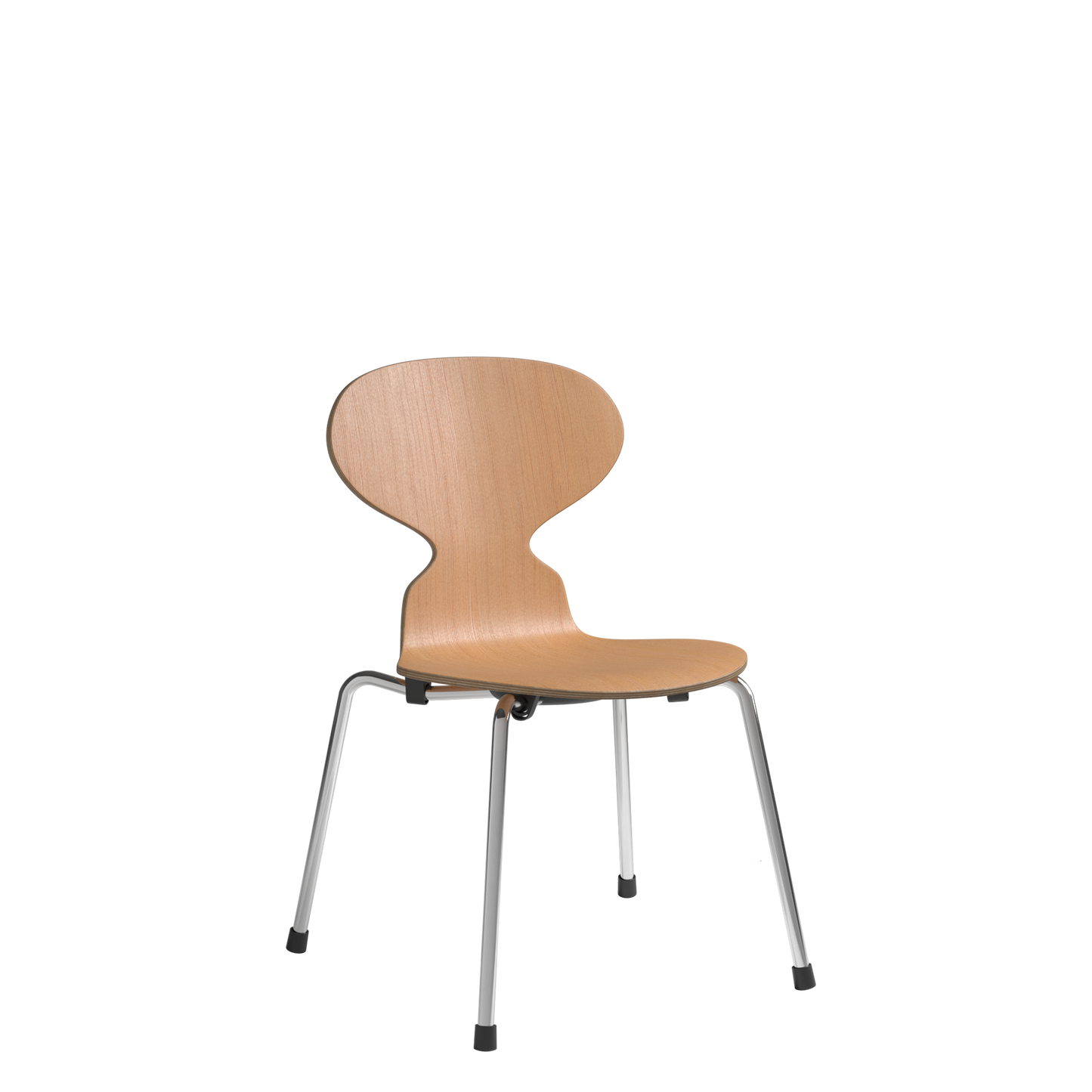 Myren Children's Chair by Fritz Hansen #Chrome/ Oregon Pine