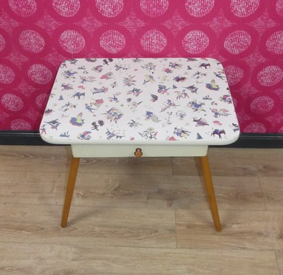 Childrens Craft Table with Drawer, 1970s-AFE-2023490