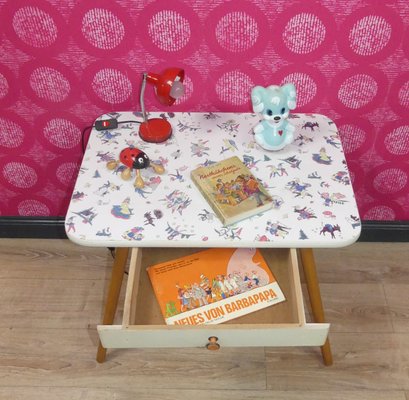 Childrens Craft Table with Drawer, 1970s-AFE-2023490