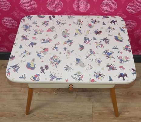 Childrens Craft Table with Drawer, 1970s-AFE-2023490