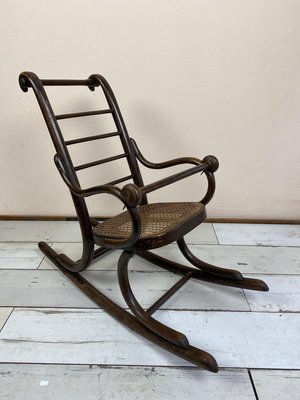 Childrens Rocking Chair from Thonet, 1920s-WZZ-804024