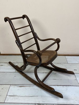 Childrens Rocking Chair from Thonet, 1920s-WZZ-804024