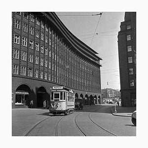 Chile House Office Building Hamburg With Tram, Germany 1938, Printed 2021-DYV-992031