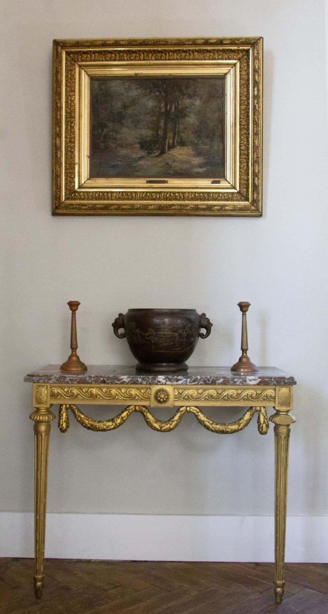 China Bronze Pot Cover with Palace Courtyard Scenes, 1900s