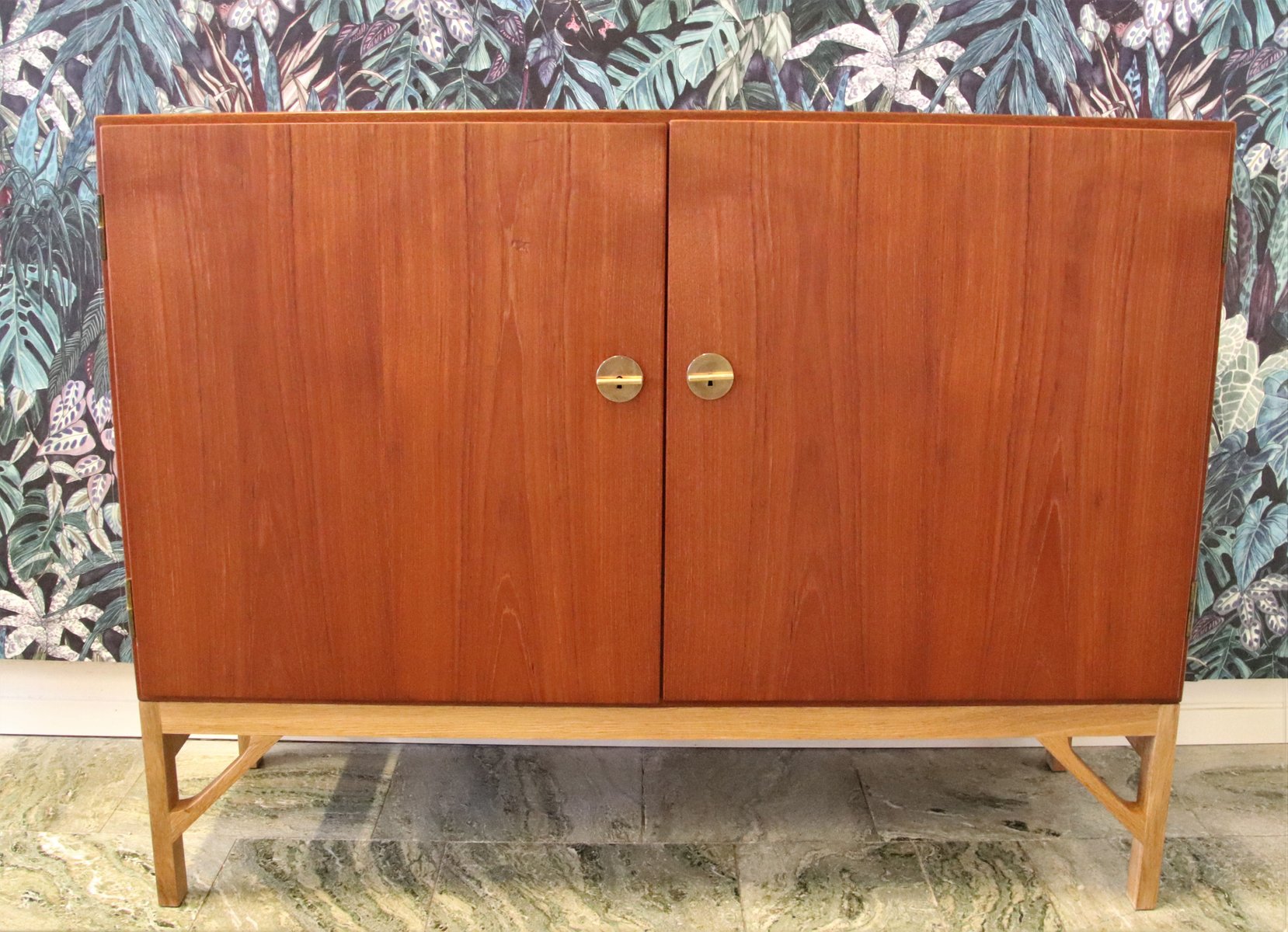 China Cabinet in Teak by Børge Mogensen & C. M. Madsens for FDB Møbler, Denmark, 1960s