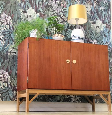 China Cabinet in Teak by Børge Mogensen & C. M. Madsens for FDB Møbler, Denmark, 1960s-BPJ-1402447