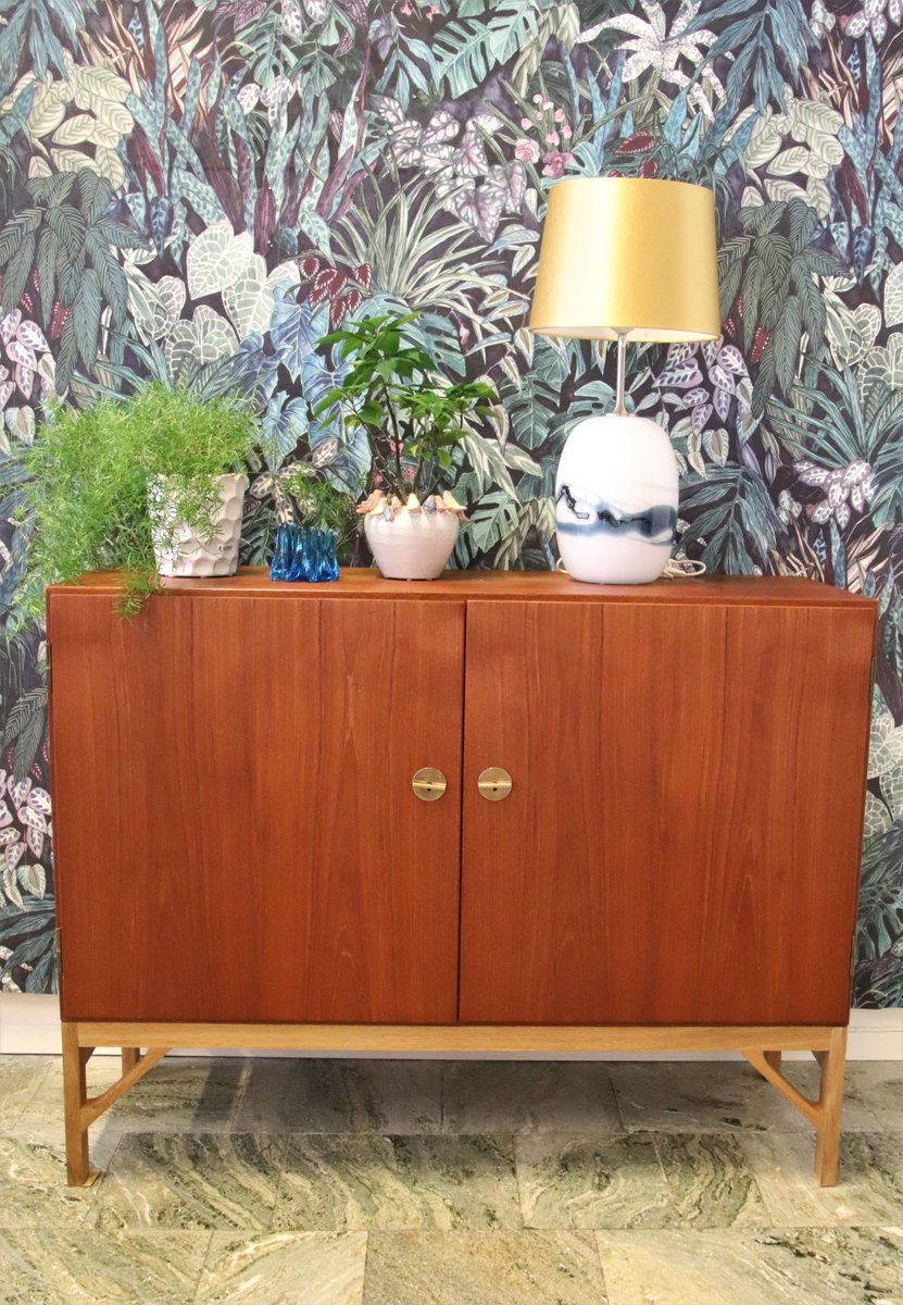 China Cabinet in Teak by Børge Mogensen & C. M. Madsens for FDB Møbler, Denmark, 1960s