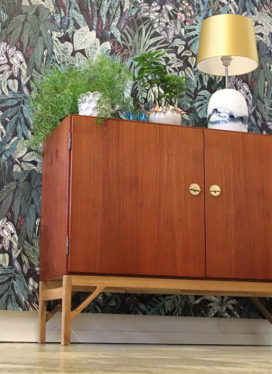 China Cabinet in Teak by Børge Mogensen & C. M. Madsens for FDB Møbler, Denmark, 1960s