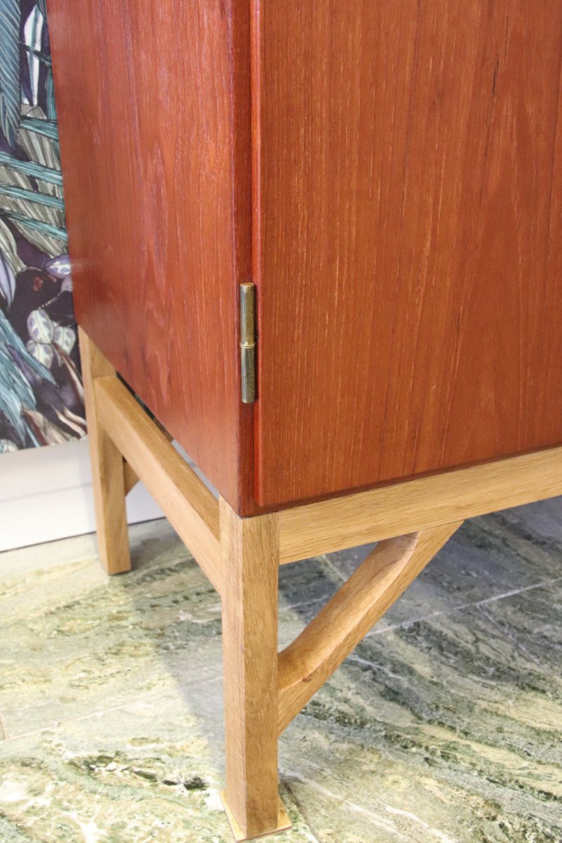 China Cabinet in Teak by Børge Mogensen & C. M. Madsens for FDB Møbler, Denmark, 1960s