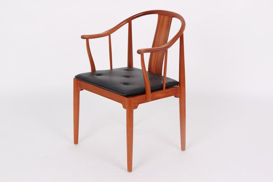 China Chair Model 4283 in Mahogany by Hans J. Wegner for Fritz Hansen, Denmark, 1984