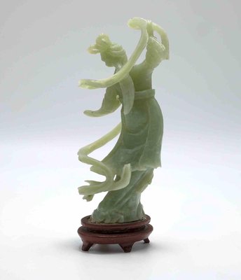 Chinese Artist, Serpentine Sculpture, Early 20th Century, Marble-ZCI-1379478