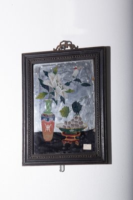 Chinese Artist, Still Life, Reverse Glass Painting, 1900-RCE-2021797