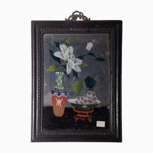 Chinese Artist, Still Life, Reverse Glass Painting, 1900-RCE-2021797