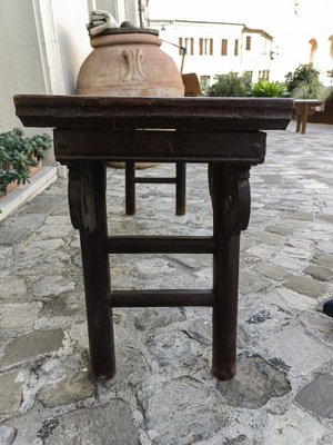 Chinese Bench in Solid Wood Built in Interlocking System without Nails, 18th Century-ZFY-1754299