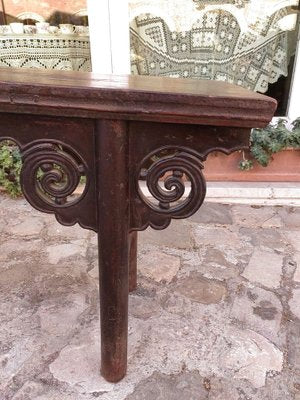 Chinese Bench in Solid Wood Built in Interlocking System without Nails, 18th Century-ZFY-1754299