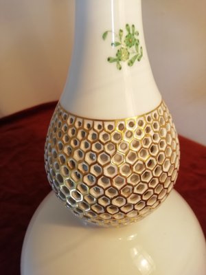 Chinese Bouquet Herend Vase, Hungary-HNE-1078888