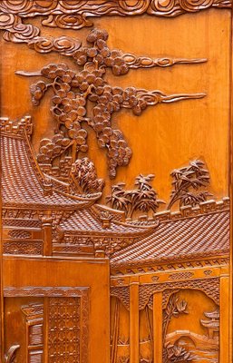 Chinese Carved Panels, 20th Century, Set of 2-PKM-1717569