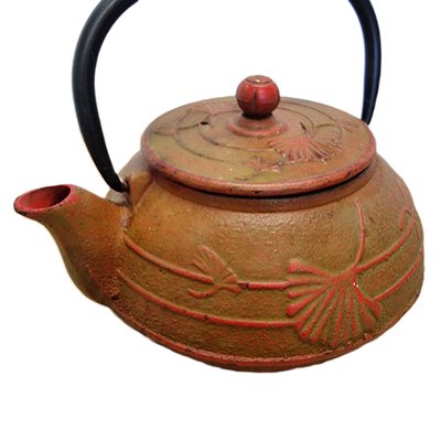 Chinese Cast Iron Teapot, 1990s-VHW-2014779