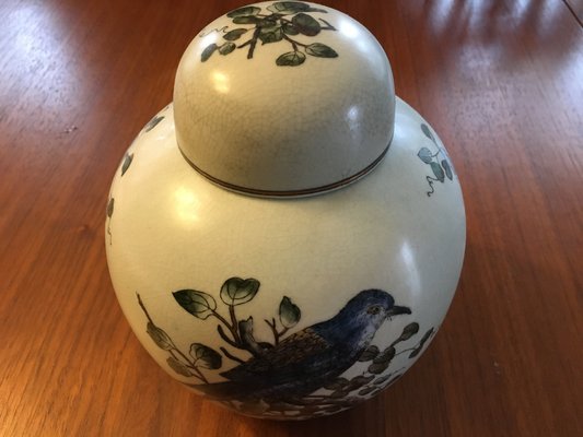 Chinese Container with Lid, 1930s, Set of 2-WQQ-845120