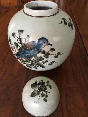 Chinese Container with Lid, 1930s, Set of 2-WQQ-845120