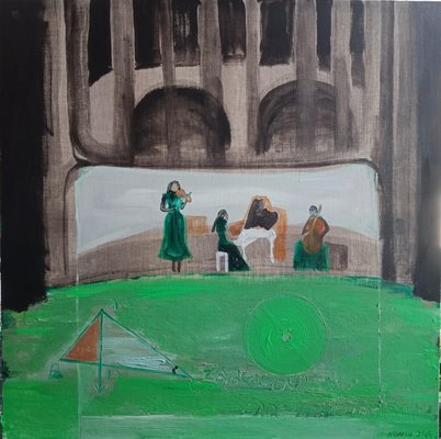 Chinese Contemporary Art, Ma Wei-Hong, Women on the Grass, 2017-CHG-984976