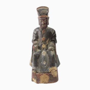 Chinese Figure of Learned Man, 17th or 18th Century-HYQ-1763347