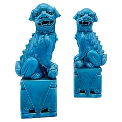 Chinese Fu Dog Incense Holders, 20th Century, Set of 2-FLW-1767318