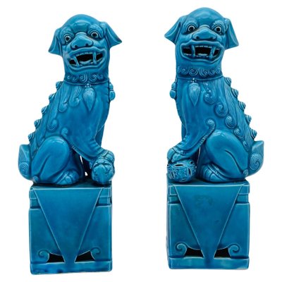 Chinese Fu Dog Incense Holders, 20th Century, Set of 2-FLW-1767318