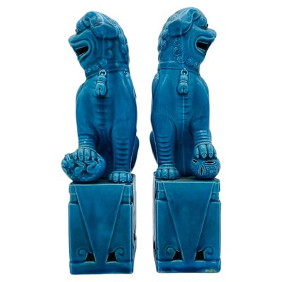 Chinese Fu Dog Incense Holders, 20th Century, Set of 2-FLW-1767318