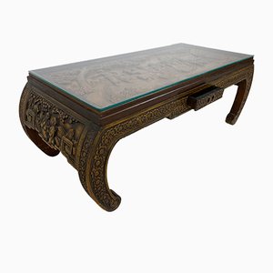 Chinese Hand-Carved Coffee Table, 1930s-DE-872710