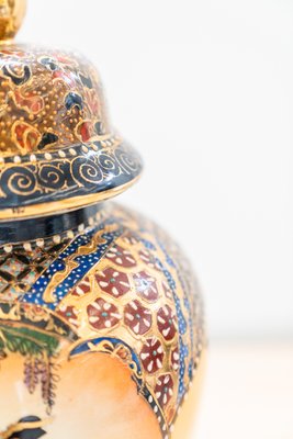 Chinese Hand-Painted Vase, 1960s-KNM-845124