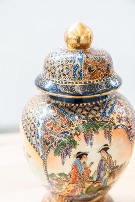 Chinese Hand-Painted Vase, 1960s-KNM-845124