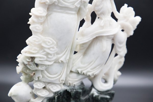 Chinese Jade Statue of a Confucian Sage-RCE-1431209