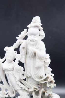 Chinese Jade Statue of a Confucian Sage-RCE-1431209