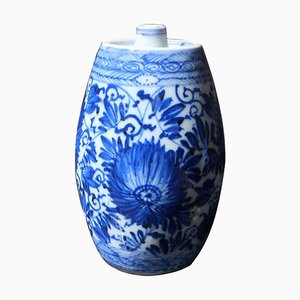 Chinese Kangxi Blue & White Spirit Bottle-UCH-1224743