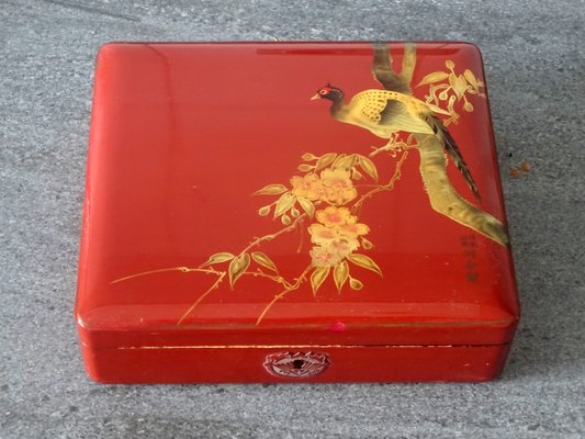 Chinese Lacquered Box, 1930s-GT-1005179