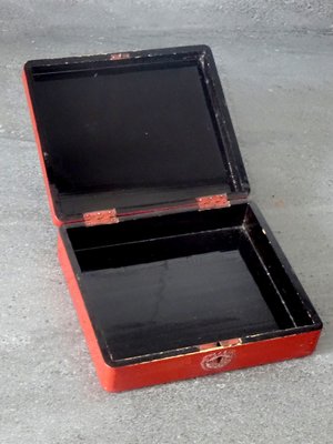 Chinese Lacquered Box, 1930s-GT-1005179