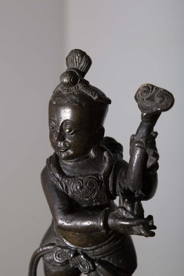 Chinese Ming Dynasty Bronze Taoist Figure, 16th Century-RCE-1720073