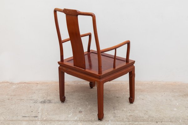 Chinese Ming Style Dining Chairs, 1970s, Set of 6-KL-773080