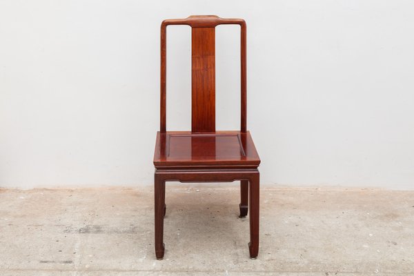 Chinese Ming Style Dining Chairs, 1970s, Set of 6-KL-773080