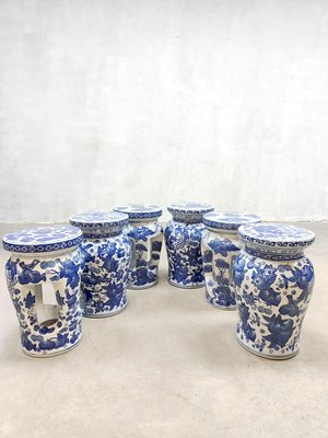 Chinese Porcelain & Ceramic Garden Stool or Side Table-BW-1346213