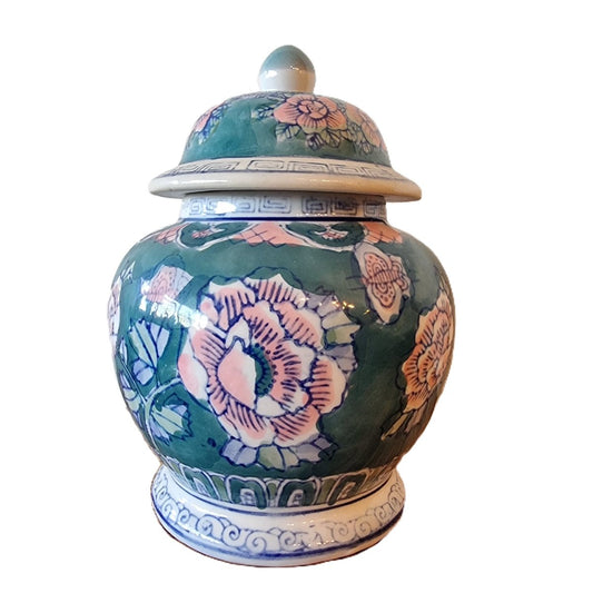 Chinese Porcelain Ginger Jar, 1980s