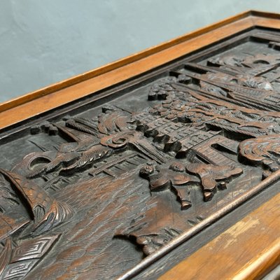 Chinese Rectangular Table in Inlaid Wood, 1970s-YMJ-1811043