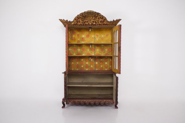 Chinese Showcase Cabinet, 1890s-OWS-1725919