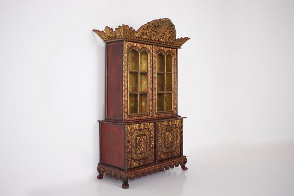 Chinese Showcase Cabinet, 1890s-OWS-1725919